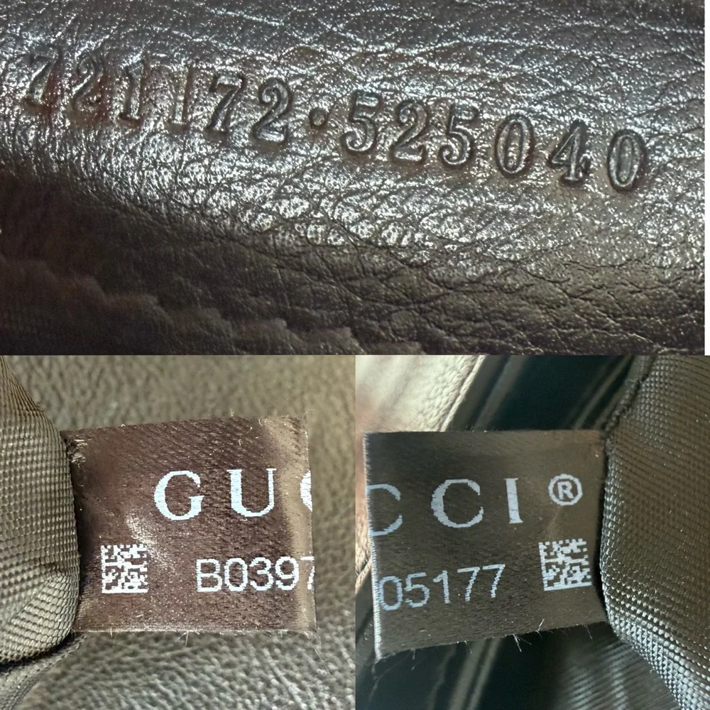 Gucci Blondie Black Leather Top Handle Bags - Picture 11 of 16
